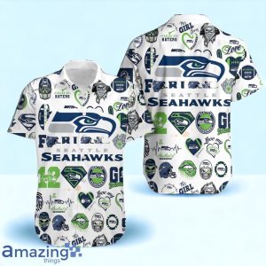 Seattle Seahawks NFL Hawaiian Shirt And Short Trending 2024 For Men Women Product Photo 3