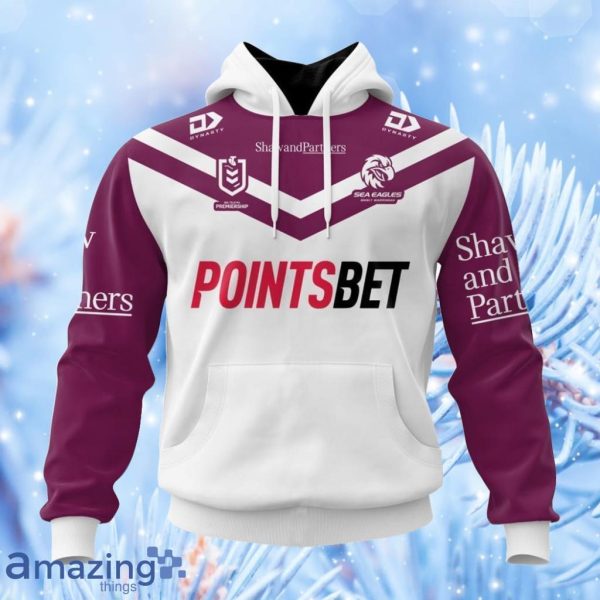 Nrl Manly Warringah Sea Eagles Personalized 2024 Away Kits Hoodie 3D All Over Print Attract Gift For Men And Women Product Photo 1