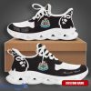 Newcastle United FC Black White Custom Name Max Soul Shoes Leading The Trend Of Sport Sneakers