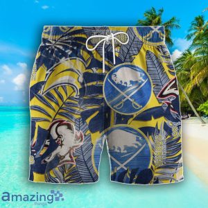 Buffalo Sabres Set Hawaiian Shirt And Shorts Combo Retro Style For Fans Product Photo 3
