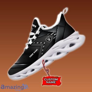 Custom Name Las Vegas Raiders Max Soul Shoes Impressive Gift For Men And Women Product Photo 1