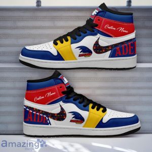 Adelaide Crows AFL Air Jordan Hightop Shoes Custom Name Gift For Fans Product Photo 1