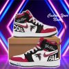 Alanta Falcons NFL Air Jordan High Top Custom Name Fashionable Sneakers For Sport Fans
