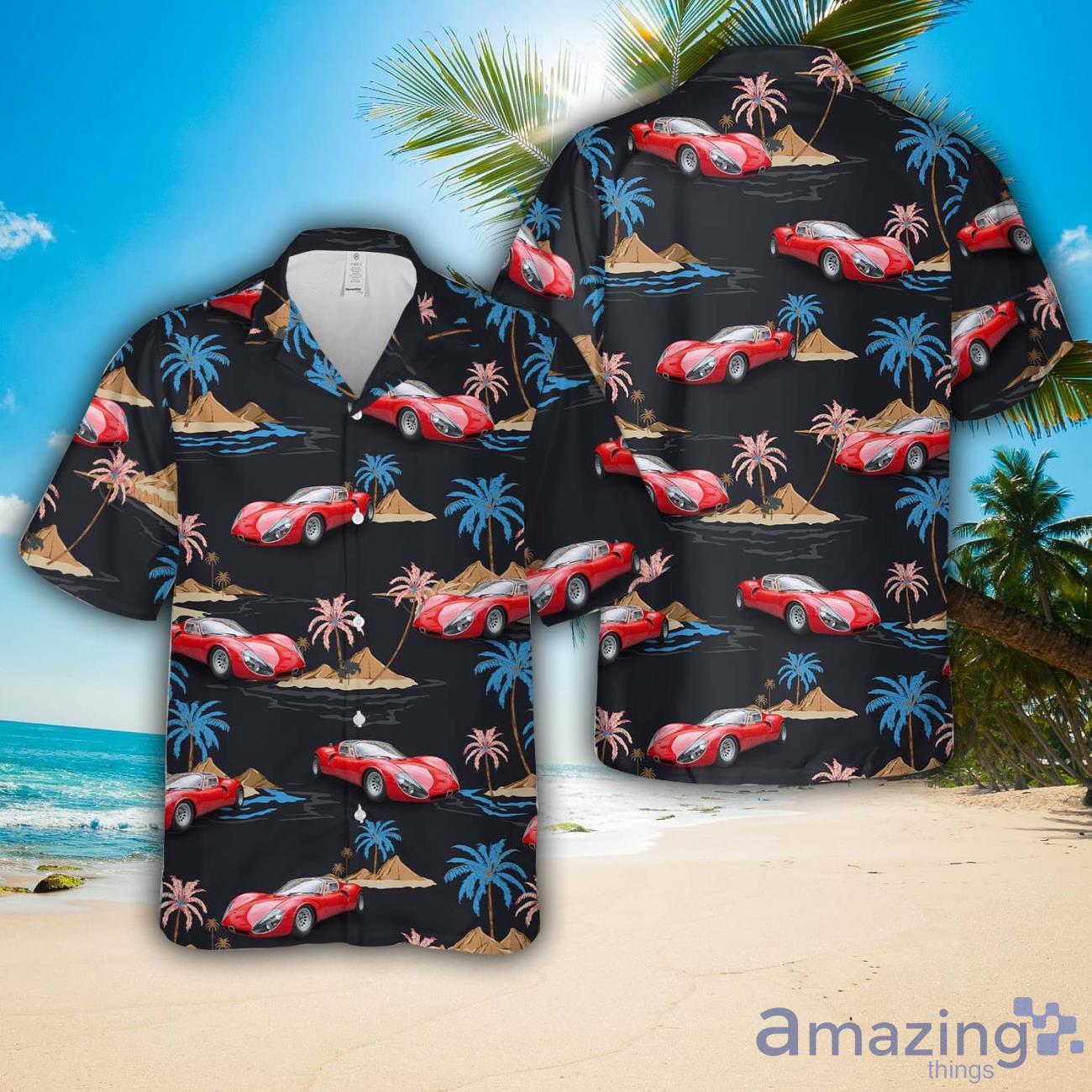 Alfa Romeo 33 Stradale Hawaiian Shirt Beach Shirt For Men Women image Alfa Romeo 33 Stradale Hawaiian Shirt Beach Shirt For Men Women Product Photo 1