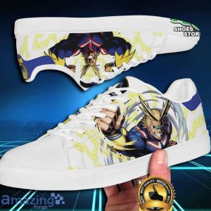 All Might Low top Low top Stan Smith Shoes Custom My Hero Academia Low top Stan Smith Shoes image All Might Low top Low top Stan Smith Shoes Custom My Hero Academia Low top Stan Smith Shoes Product Photo 2
