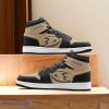 Anaheim Ducks Air Jordan Hightop Shoes Special Gift For Fans