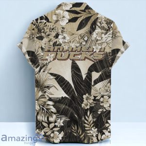 Anaheim Ducks NHL Hawaiian Shirt Tropical Skull Design For Men Women image Anaheim Ducks NHL Hawaiian Shirt Tropical Skull Design For Men Women Product Photo 2