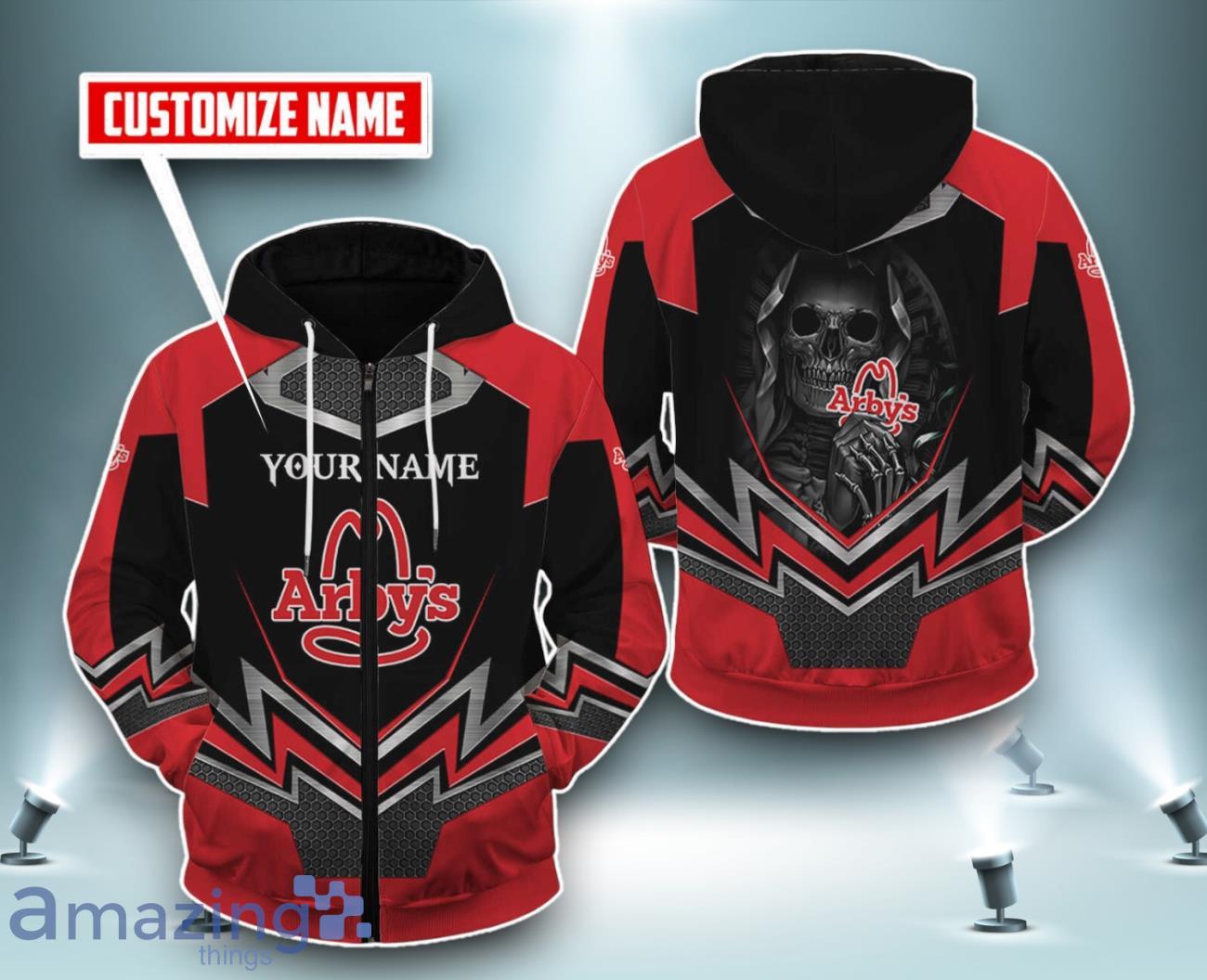 Arby's 3D Shirt All Over Print Custom Name Style Gift For Men Women image Arby's 3D Shirt All Over Print Custom Name Style Gift For Men Women