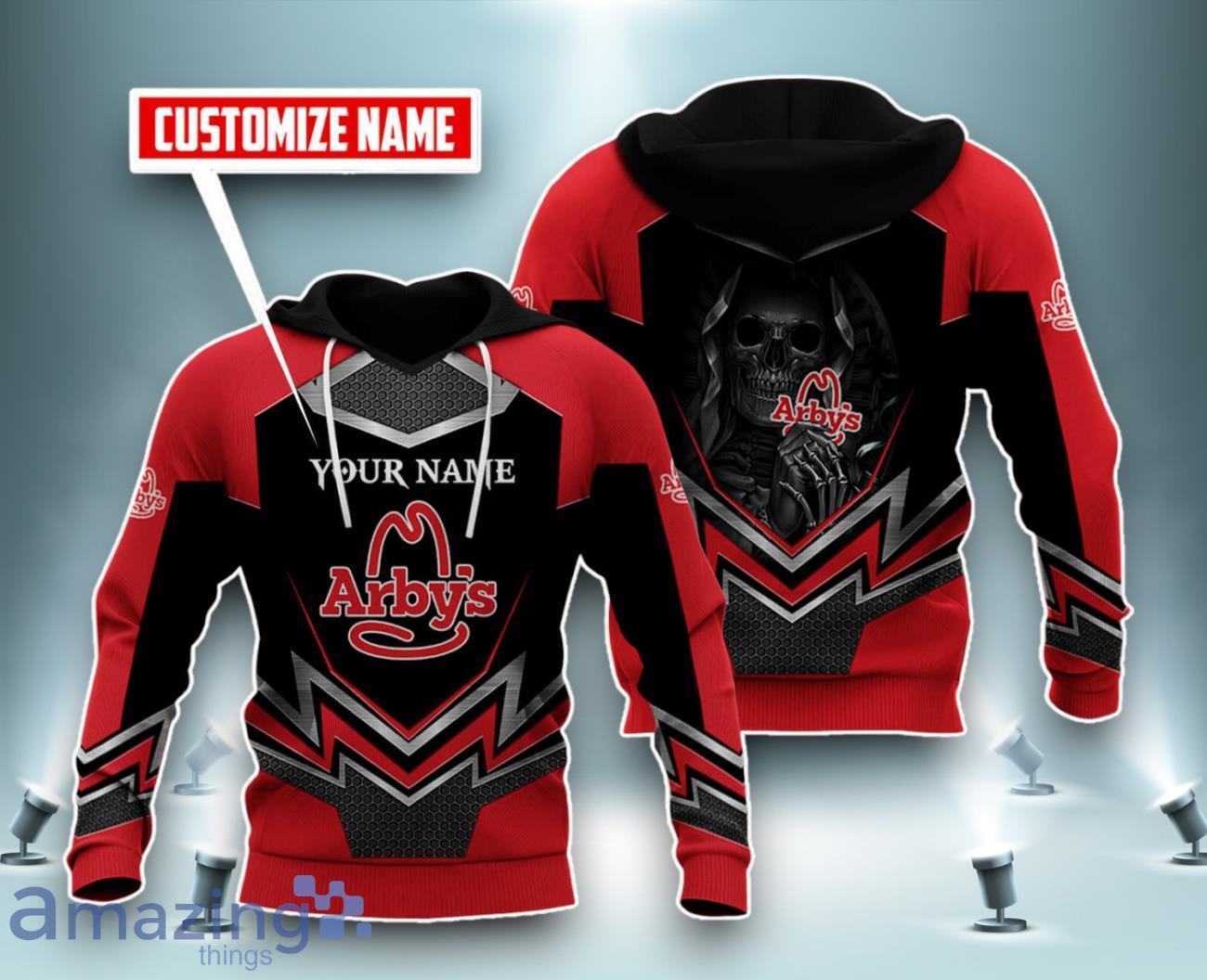 Arby's 3D Shirt All Over Print Custom Name Style Gift For Men Women image Arby's 3D Shirt All Over Print Custom Name Style Gift For Men Women Product Photo 4