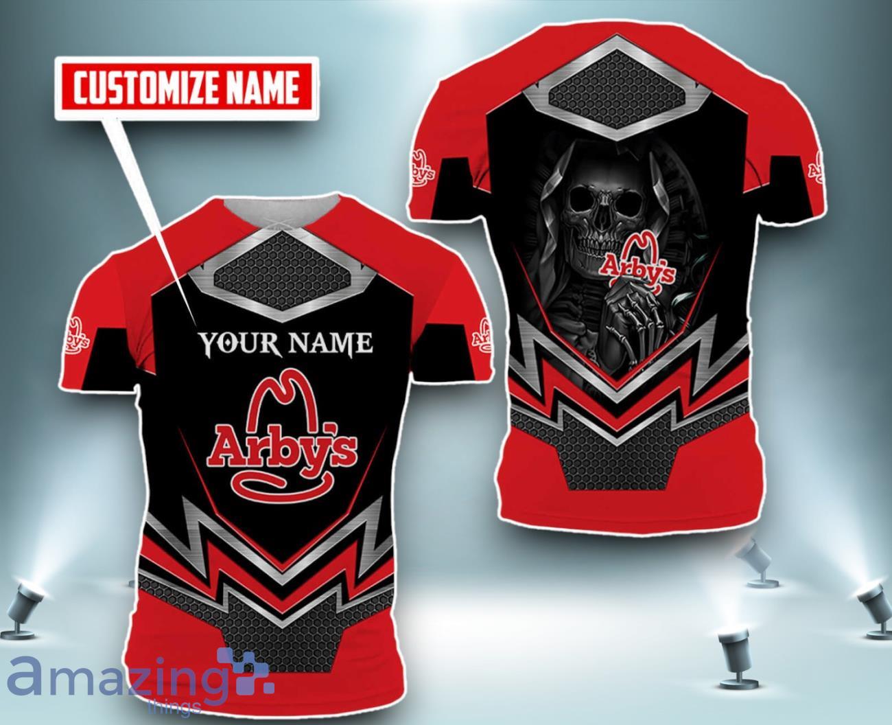 Arby's 3D Shirt All Over Print Custom Name Style Gift For Men Women image Arby's 3D Shirt All Over Print Custom Name Style Gift For Men Women