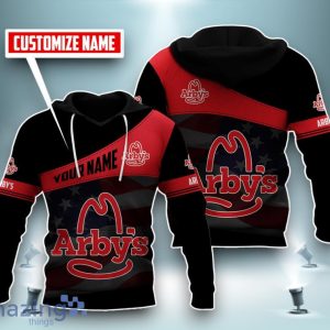 Arby's 3D Shirt All Over Print Custom Name Unique Style For Men Women Product Photo 3