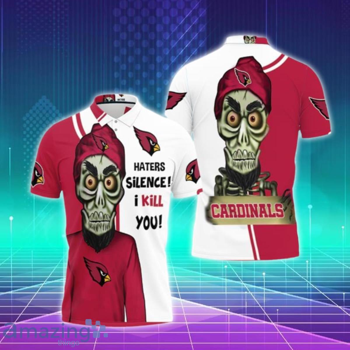 Arizona Cardinals Haters I Kill You Polo Shirts Special Gift For Men And Women image Arizona Cardinals Haters I Kill You Polo Shirts Special Gift For Men And Women Product Photo 1