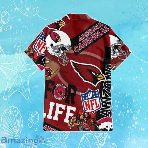 Arizona Cardinals NFL Combo Hawaiian Shirt & Short Trending Gift For Fans Product Photo 3