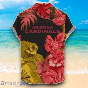 Arizona Cardinals NFL Hawaiian Shirt Floral And Skull Unique Design For Fans Product Photo 2