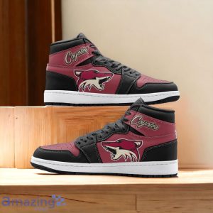 Arizona Coyotes Air Jordan Hightop Shoes Special Gift For Fans Product Photo 1