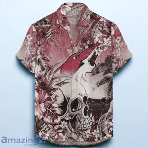 Arizona Coyotes NHL Hawaiian Shirt Tropical Skull Design For Men Women Product Photo 1