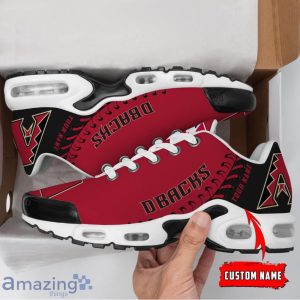 Arizona Diamondbacks MLB Custom Name TN Sport Shoes Exclusive Design For Fan Club Product Photo 2