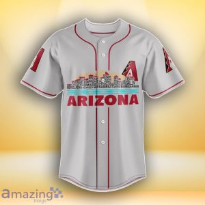 Arizona Diamondbacks MLB Custom Number & Name Baseball Jersey For Fans Product Photo 2