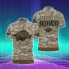 Arkansas Razorbacks Camo Pattern Polo Shirts Special Gift For Men And Women