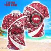 Arkansas Razorbacks Custom Name Floral Hawaiian Shirt Summer Beach Shirt For Fans