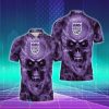 Art Sacramento Kings Nba Fans Skull Polo Shirts Special Gift For Men And Women