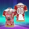 Art San Francisco 49ers Champions Custom Name & Number Polo Shirts Special Gift For Men And Women