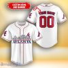 Atlanta Braves MLB Custom Number &  Name Baseball Jersey For Fans