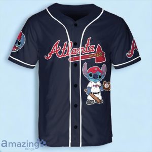 Atlanta Braves MLB Stitch Baseball Jersey Custom Number & Name For Fans Product Photo 2