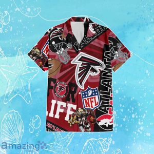 Atlanta Falcons NFL Combo Hawaiian Shirt & Short Trending Gift For Fans Product Photo 2