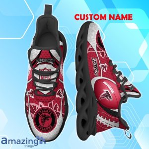 Atlanta Falcons NFL Fan Edition Custom Name Max Soul Comfort Shoes Product Photo 2