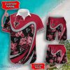 Atlanta Falcons NFL Floral Hawaiian Shirt And Shorts Custom Name Casual Comfort Combo For Fans