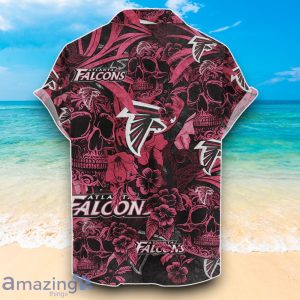 Atlanta Falcons NFL Hawaiian Shirt Jungle Skull Unique Design For Fans Product Photo 2