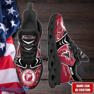 Atlanta Falcons NFL Max Soul Shoes New Trending Design Custom Name Product Photo 2