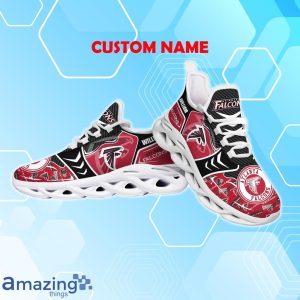 Atlanta Falcons NFL Max Soul Shoes New Trending Design Custom Name Product Photo 3