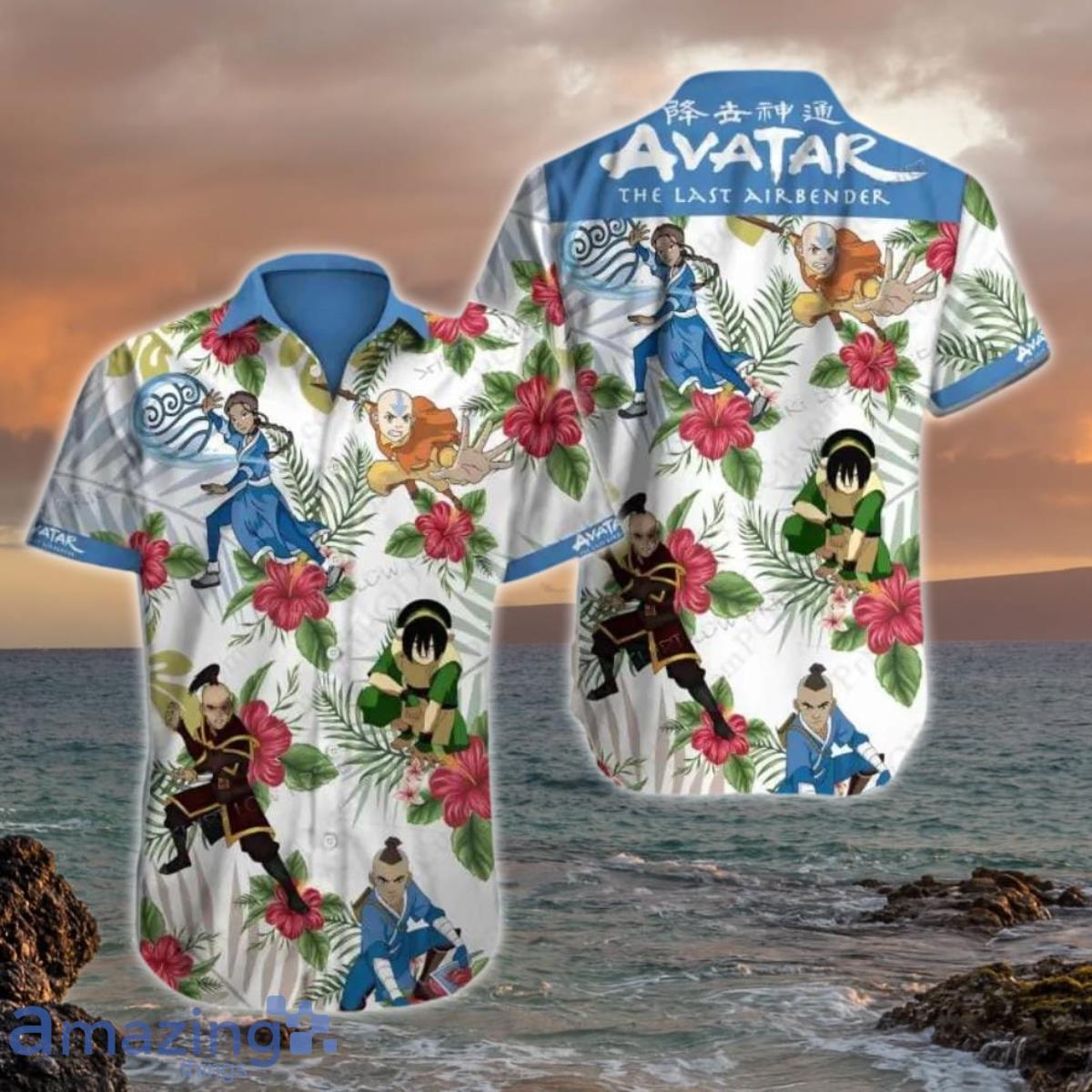 Avatar The Last Airbender Hawaiian Shirt Style Gift For Men And Women image Avatar The Last Airbender Hawaiian Shirt Style Gift For Men And Women Product Photo 1