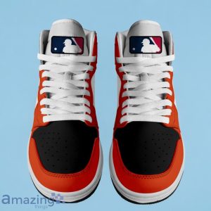 Baltimore Orioles MLB Air Jordan Hightop Custom Number & Name Trending Shoes image Baltimore Orioles MLB Air Jordan Hightop Custom Number & Name Trending Shoes Product Photo 3