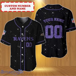 Baltimore Ravens NFL Baseball Jersey Custom Number & Name Inspired Gift For Real Fans Product Photo 1