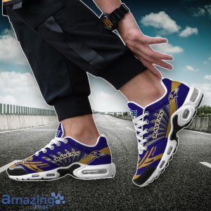 Baltimore Ravens NFL Custom Name TN Sport Shoes Air Glide Runners For Fans Product Photo 3