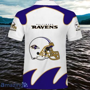 Baltimore Ravens Polo Shirts Impressive Gift White Product Photo 3