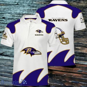 Baltimore Ravens Polo Shirts Impressive Gift White Product Photo 1