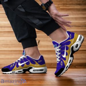 Baltimore Ravens TN Sport Shoes Ultimate Fan Edition Power Custom Name Product Photo 3