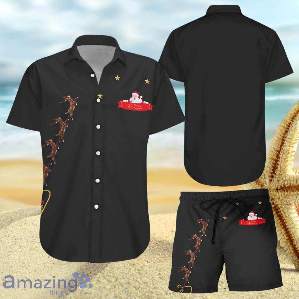 Bamboo Cay Peekaboo Santa Hawaii Shirt image Bamboo Cay Peekaboo Santa Hawaii Shirt Product Photo 1