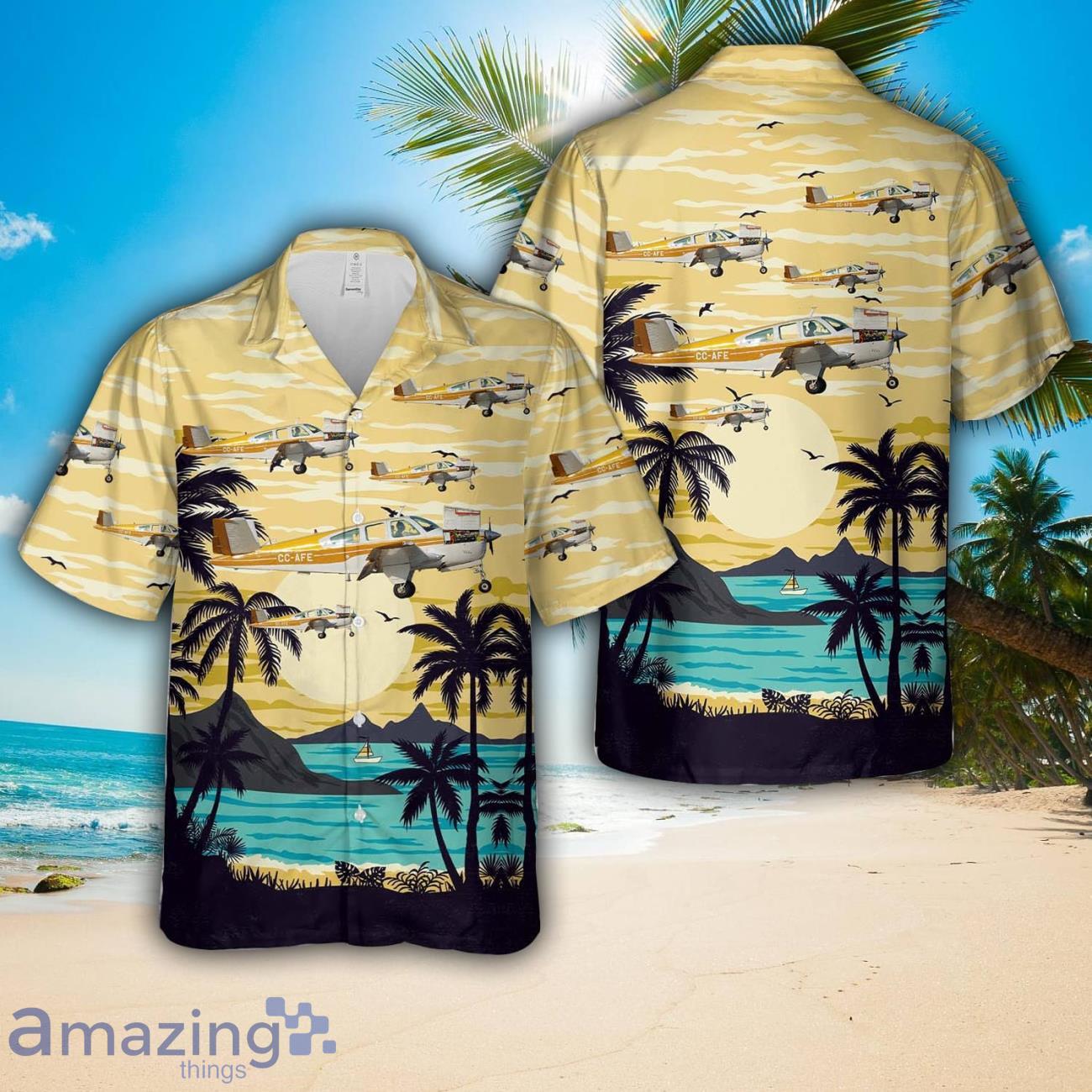 Beechcraft V35B Bonanza Hawaiian Shirt Beach Shirt For Men Woemn image Beechcraft V35B Bonanza Hawaiian Shirt Beach Shirt For Men Woemn Product Photo 1