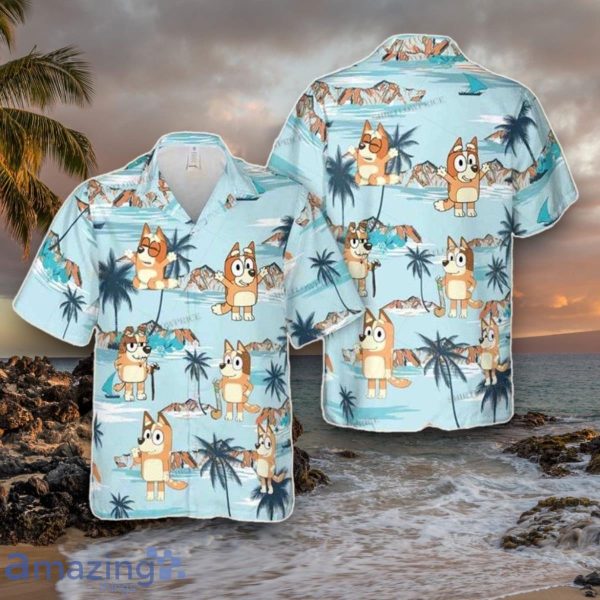 Bluey Hawaiian Shirt Bluey Beach Best Style Gift For Men And Women Product Photo 1