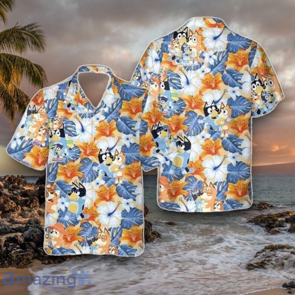 Bluey Hawaiian Shirt Bluey Birthday Party Style Gift For Men And Women Product Photo 1