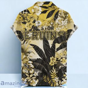 Boston Bruins NHL Hawaiian Shirt Tropical Skull Design For Men Women Product Photo 2