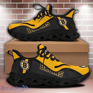 Boston Bruins NHL Sneakers Max Soul Shoes For Fans Product Photo 2