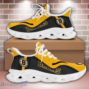 Boston Bruins NHL Sneakers Max Soul Shoes For Fans Product Photo 1