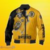 Boston Bruins Varsity Bomber 3D Impressive Gift For Men And Women