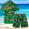 Boston Celtics Team Logo Pattern Never Stop Hawaiian Shirt And Short